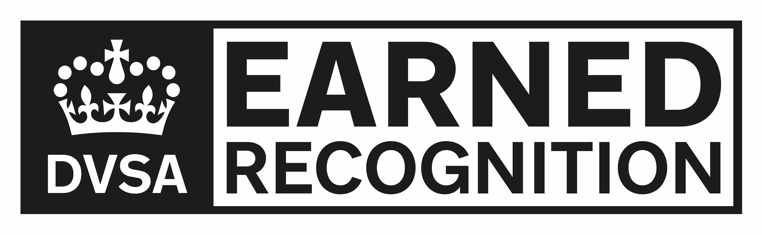 DVSA_Earned_Recognition_identifier_August_with_and_without_strap DVSA Earned Recognition Logo